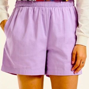 Lucy&Yak Adele Shorts in Lilac 3X